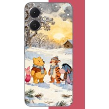 Aksesuarist Tecno Spark Go 2 Uyumlu Winnie The Pooh2 Baskılı Silikon Kılıf