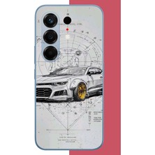 Aksesuarist Tecno Camon 50 Pro Uyumlu Camaro Baskılı Silikon Kılıf