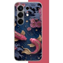 Aksesuarist Tecno Camon 50 Uyumlu Kırmızı Balıklar Baskılı Silikon Kılıf