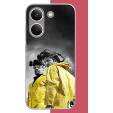 Aksesuarist Poco X8 Pro Uyumlu Breaking Bad1 Baskılı Silikon Kılıf