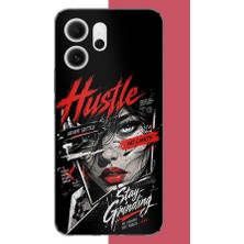 Aksesuarist Oppo Reno 14 Uyumlu Sınır Tanımayan Mücadele Baskılı Silikon Kılıf