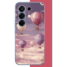 Aksesuarist Tecno Camon 50 Pro Uyumlu Uçan Balon Baskılı Silikon Kılıf