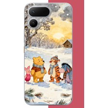 Aksesuarist Tecno Pova Curve 2 Uyumlu Winnie The Pooh2 Baskılı Silikon Kılıf