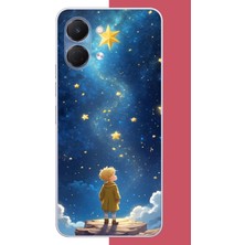 Aksesuarist Tecno Spark Go 3 Uyumlu Küçük Prens2 Baskılı Silikon Kılıf