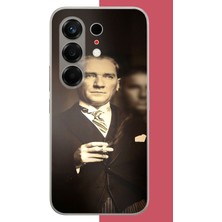 Aksesuarist Tecno Camon 50 Uyumlu Atatürk 4 Baskılı Silikon Kılıf