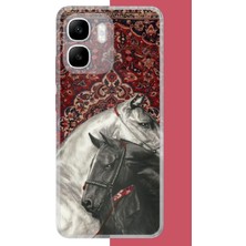 Aksesuarist Infinix Smart 10 Uyumlu Türk Halı Baskılı Silikon Kılıf