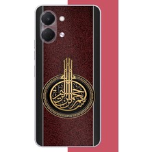 Aksesuarist Tecno Spark Go 3 Uyumlu Besmele Baskılı Silikon Kılıf