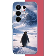 Aksesuarist Tecno Camon 50 Pro Uyumlu Nihilist Penguen2 Baskılı Silikon Kılıf