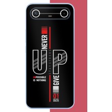 Aksesuarist Tecno Spark Slim 5g Uyumlu Asla Pes Etme Baskılı Silikon Kılıf