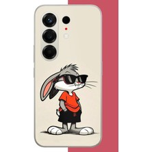 Aksesuarist Tecno Camon 50 Uyumlu Bagsbuny 1 Baskılı Silikon Kılıf