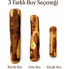 Havhav Doğal Zeytin Ağacı Köpek Çiğneme Oyuncağı - Zeytin Yağında Bekletilmiş Orta Boy Köpek Çiğneme