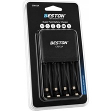 Efnaz Style Beston C9012A Aa/aaa Ni-Mh/ni-Cd Akıllı Hızlı Pil Şarj Cihazı