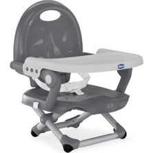 Chicco Pocket Snack Yükseltici Mama Sandalyesi - Dark Grey