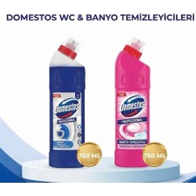Domestos Profesyonel Asidik Tuvalet ve Banyo Temizleyici 750ML X2ADET