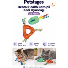 Petstages Dental Health Catnipli Kedi Oyuncağı 2'li Paket