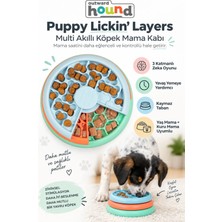 Outward Hound Puppy Lickin' Layers Yavru Köpekler için Puzzle Mama Kabı - Yavaş Yemeyi Teşvik Eder