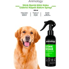 Animology Stink Bomb Kötü Koku Giderici Yetişkin Köpek Bakım ve Tarama Spreyi 250 mL - Kötü Kokulara Son!