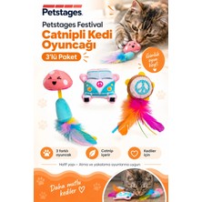 Petstages Festival Catnipli Kedi Oyuncağı 3' Lü Paket