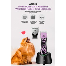 Andis Pulse ZR II Kablosuz Wild Yedek Bataryalı Kedi Köpek Tıraş Makinesi - Ünlü Groomer Gabriel Feitosa Versiyonu  