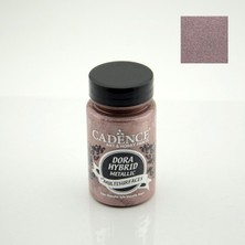 Cadence Dora Hybrid Antik Pembe Metalik Boya 90 ml Tüm Yüzeyler İçin Su Bazlı Akrilik