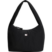 Brf Store Isoprıme Tommy Jeans Tjw Urban Nylon Hobo Kadın Çanta, Siyah, Tek Beden