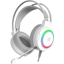 Xaser Gamebooster H02W Hammer Beyaz Rainbow Gaming Kulaklık
