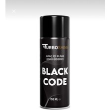 Turbo Shine Premıum Klima Koku Bombası Black Code 150 ml