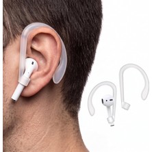 Brf Store Isoprıme Silikon Kulaklık Kancası, Saplı Bluetooth Kulaklıklar Için Düşme Önleyici Esnek Kulak Askıs