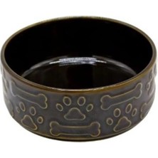 Catmania Kemik Pati Figürlü Porselen Mama Kabı 14 cm