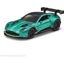 Mattel Hot Wheels 1:43 Pull-Back Speeders - 24 Aston Martin Vantage Gt3 Model Araba