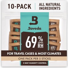 Brf Store Isoprıme Boveda-Purolar Için/tütün |% 69 Rh Nem Kontrol Paketleri | 5 Puroları Için Up ile Kullanımı