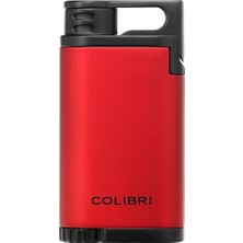 Colibri Belmont Tek Torch Pürmüz Kırmızı - Siyah Puro Çakmağı