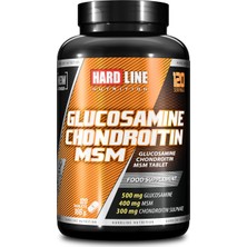 Hardline Nutrition Hardline Glucosamine Chondroitin Msm 120 Tablet Glukozamin