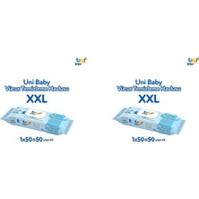 Brf Store Isoprıme Uni Baby Vücut Temizleme Havlusu Xxl 50 Yaprak 2li Paket