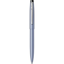 Brf Store Isoprıme Scrikss F108 Tükenmez Kalem, Kapaktan Basmalı Mekanizma, Eflatun