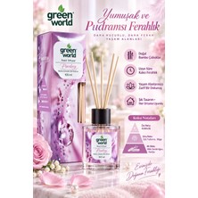 Green World Powdery 100 ml Bambu Çubuklu Oda Kokusu