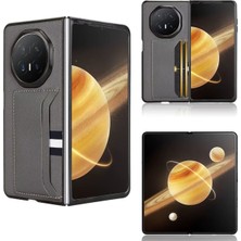 Microcase Honor Magic V6 Ile Uyumlu Kartlıklı Deri Kaplama KILIF-AL5120
