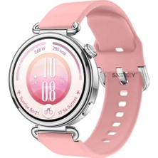 Sneezy Huawei Watch Gt7 41MM Ile Uyumlu Yumuşak Purelux Soft Tokalı Silikon Kordon