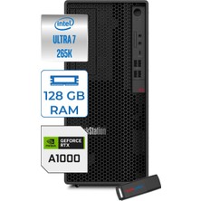 Lenovo Thinkstation P2 Tower Gen 2 Intel Core Ultra 7 265K 128GB Ddr5 4tb SSD 8gb Rtx A1000 Freedos Iş Istasyonu 830JQ0026TRF28