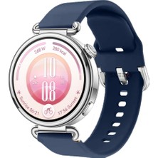 Sneezy Huawei Watch Gt7 41MM Ile Uyumlu Yumuşak Purelux Soft Tokalı Silikon Kordon