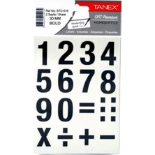Tanex Rakam Etiket