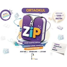 TeknoKapsül Edebiyat Sokağı Ortaokul Zihin Haritalarıyla Zip Paragraf Beceri Temelli Soru Bankası