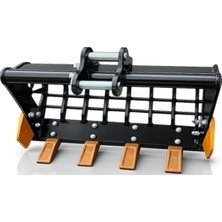 Rippa Mini Ekskavatör 60 cm Taş Eleme Kovası