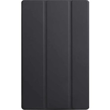 Efnaz Style Lenovo M10 Hd X306F Kılıf Tablet Smart Kılıf - Siyah