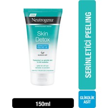 Neutrogena Skin Detox Serinletici Peeling Jel 150 ml Karma Ciltler İçin Glikolik Asit Etkisi
