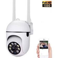 Azurtech Iç Dış Mekan Full Hd Kamera Akıllı Ip Kamera 1080P Wifi Haraket Takip Gece Görüşlü