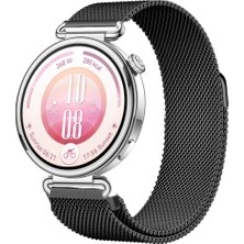Sneezy Huawei Watch Gt7 41MM Uyumlu Manyetik Milanese Loop Metal Kordon