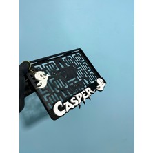 3A Dijital Casper Motor Plakalığı (Anahtarlık Hediyeli)