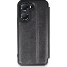 Aslanoğlu Store Vivo Y18 Kılıf Flip Cover - Siyah