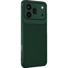 Aslanoğlu Store Huawei Honor 600 Pro Auto Focus Karbon Kapak - Koyu Yeşil
